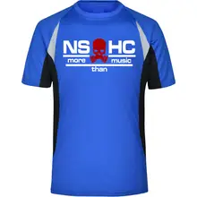 Herren Sportshirt - NS HC, more than music Vorderseite