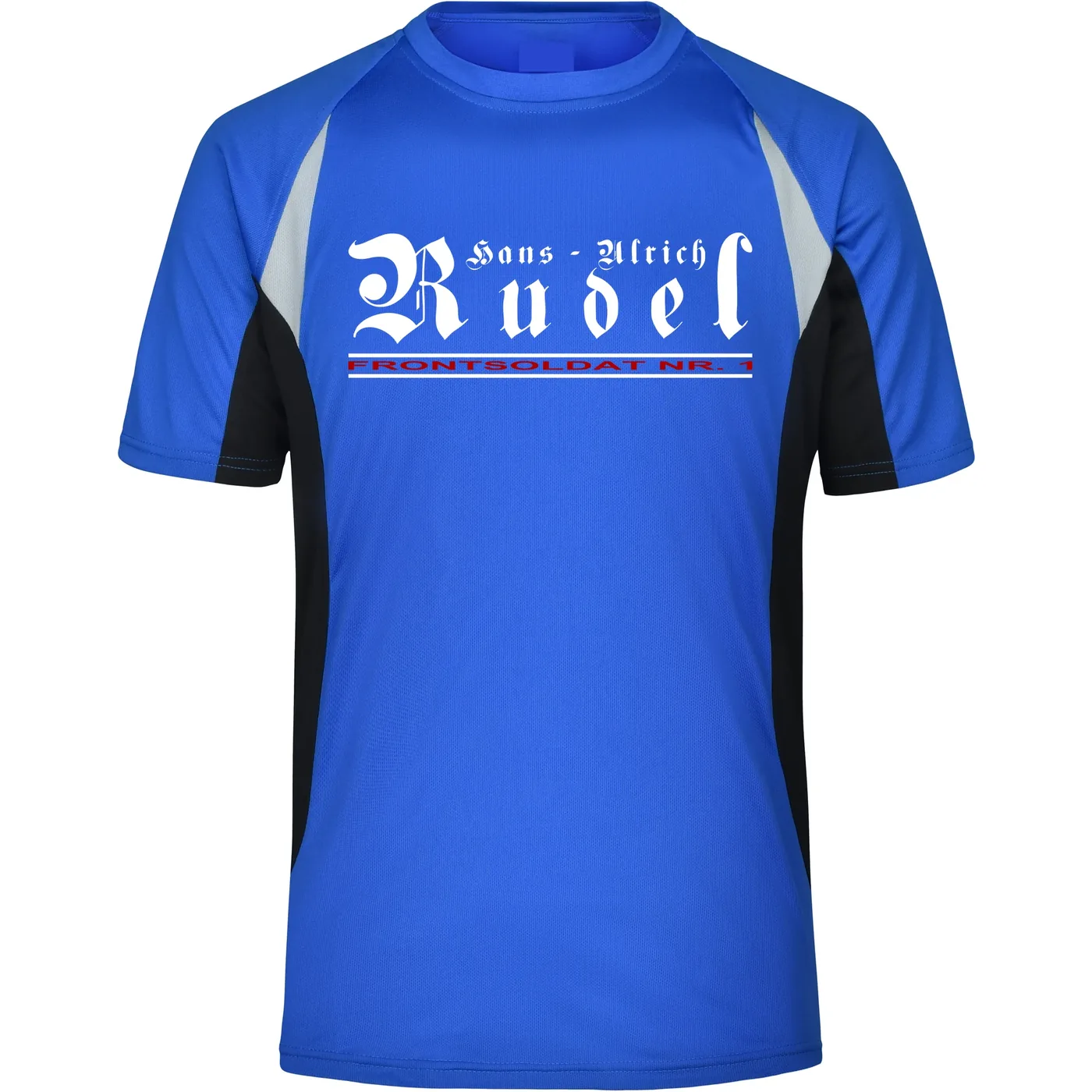Herren Sportshirt - Hans Ulrich Rudel, Frontsoldat