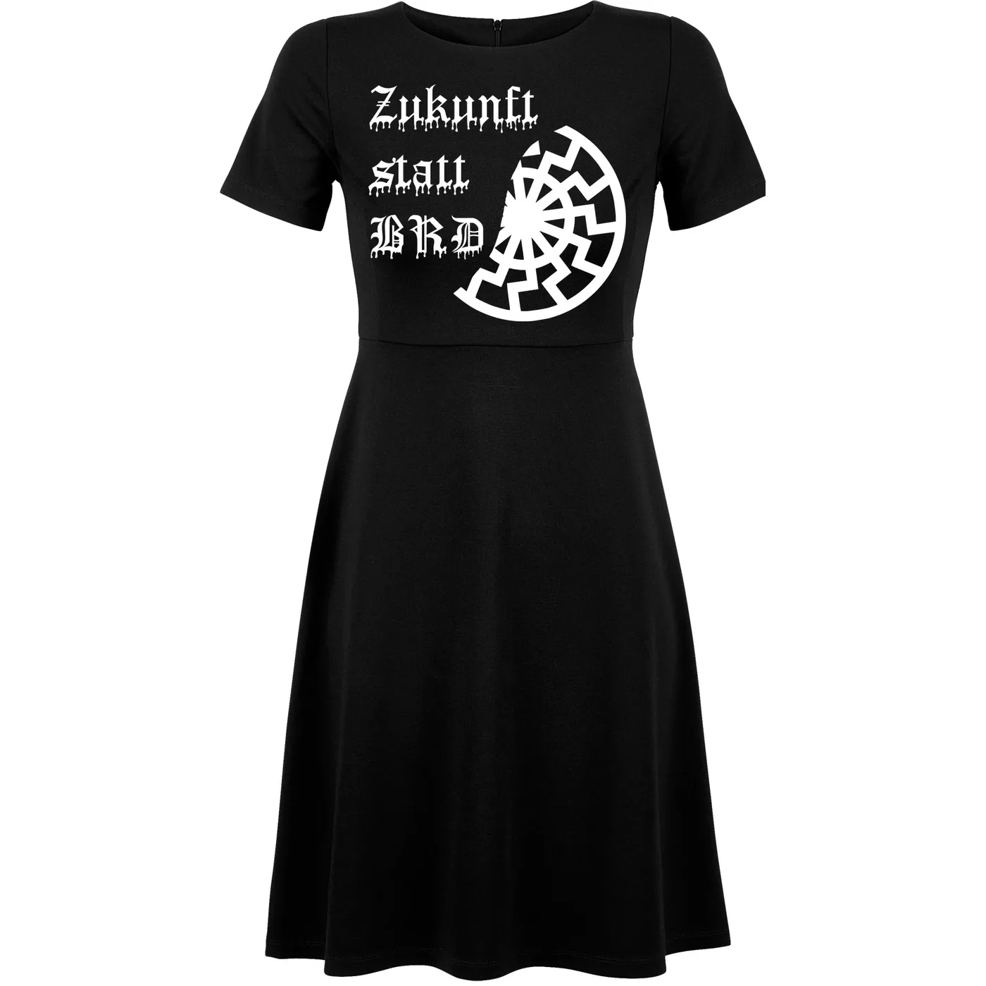 Damen kurzarm Kleid - Zukunft statt BRD