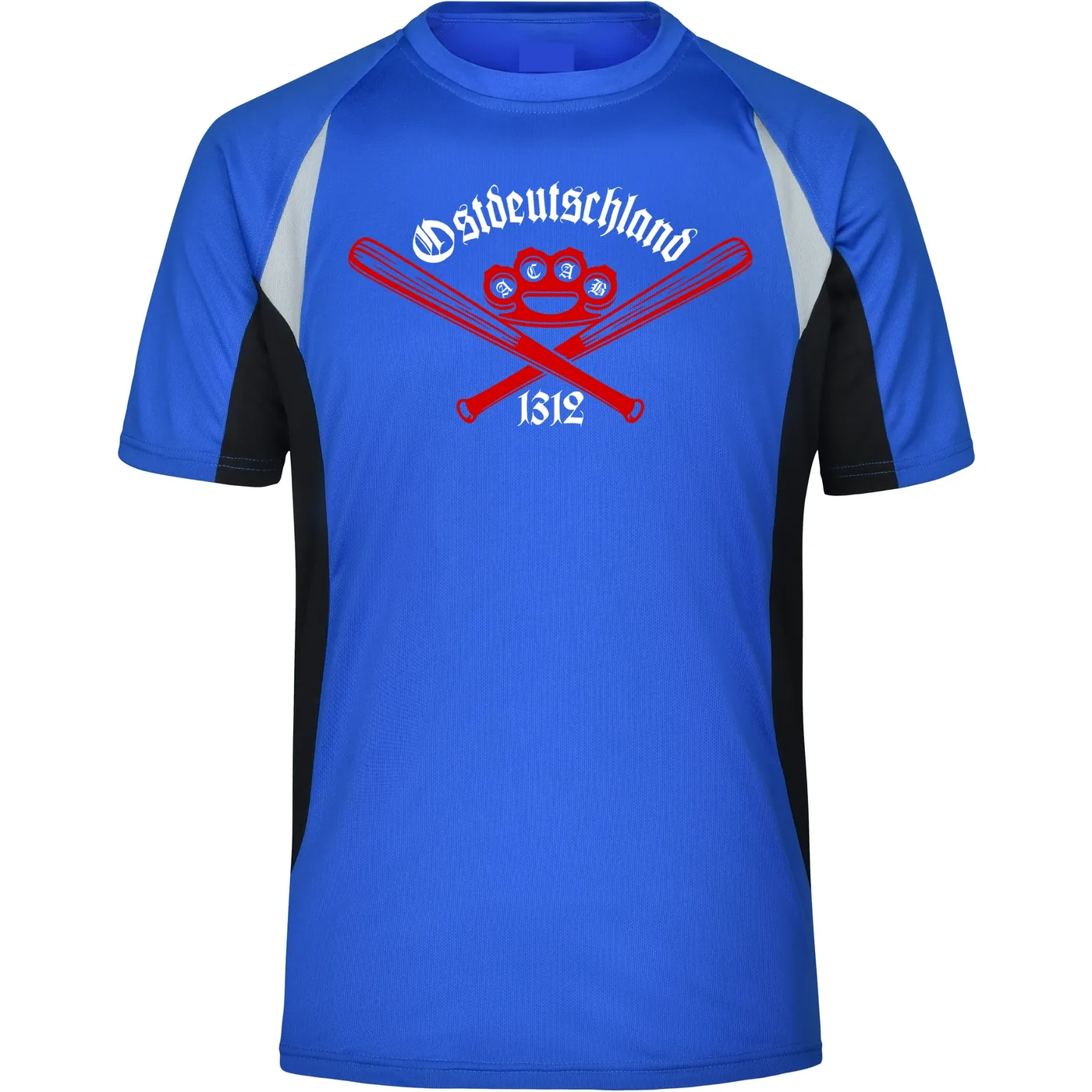 Herren Sportshirt - Ostdeutschland, ACAB