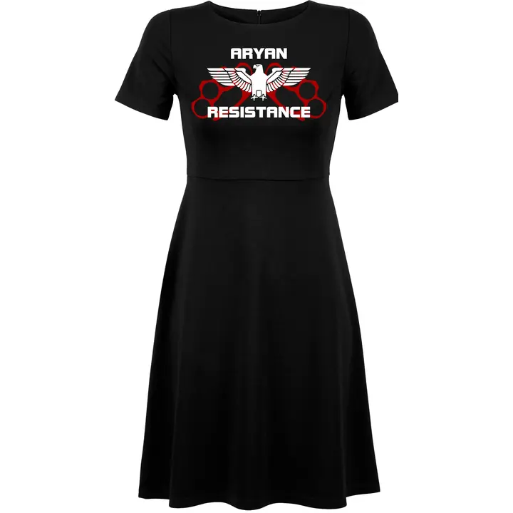 Damen kurzarm Kleid - Aryan Resistance