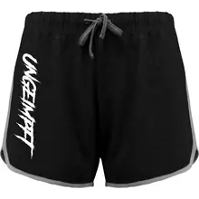 Damen kurze Sporthose - Ungeimpft, Spritze Vorderseite