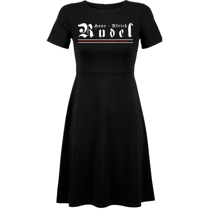 Damen kurzarm Kleid - Hans Ulrich Rudel, Frontsoldat