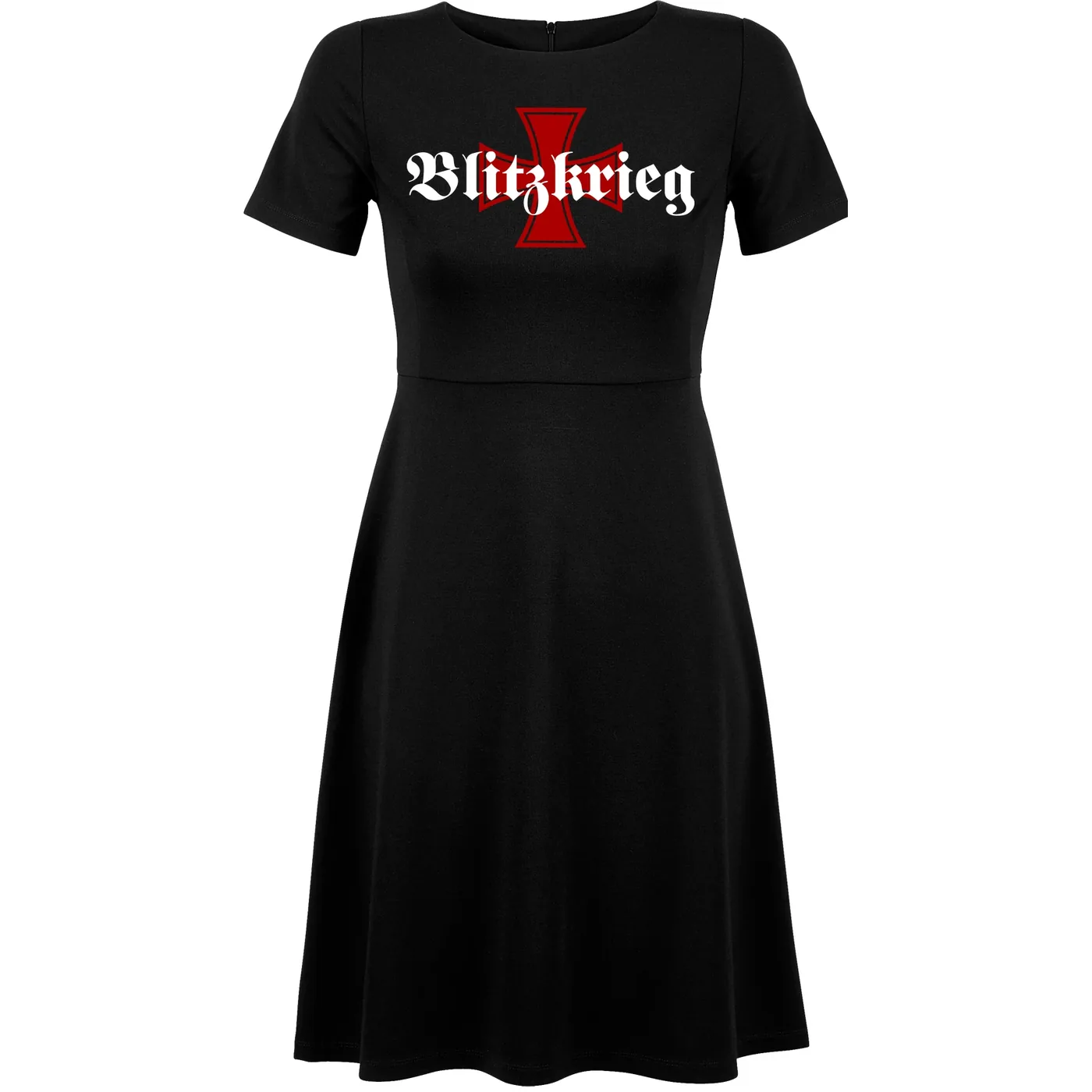 Damen kurzarm Kleid - Blitzkrieg