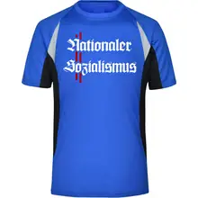 Herren Sportshirt - Nationaler Sozialismus Vorderseite
