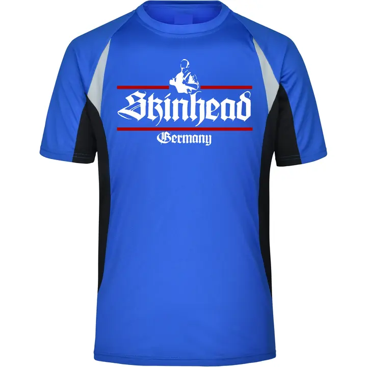 Herren Sportshirt - Skinhead Germany