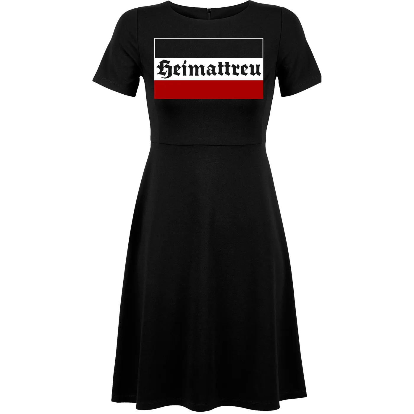 Damen kurzarm Kleid - Heimattreu