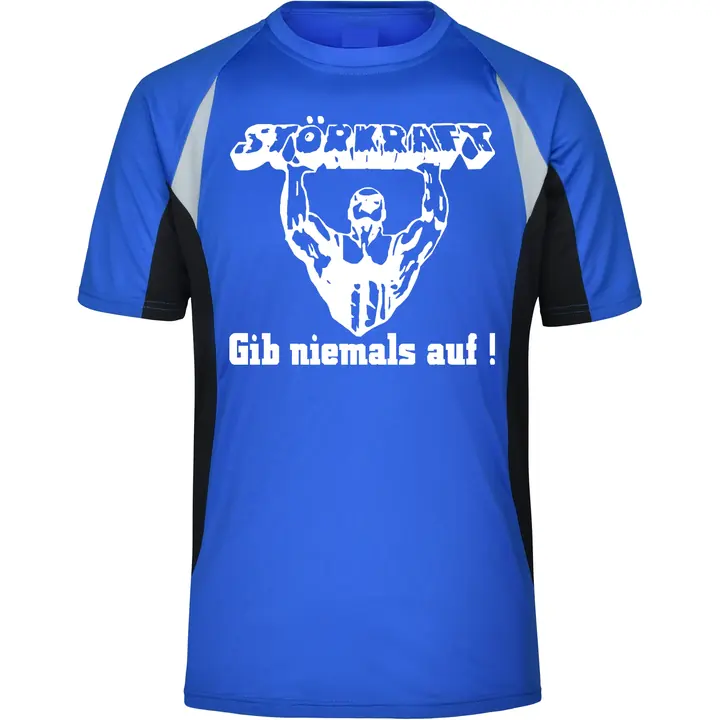 Herren Sportshirt - Störkraft gib niemals auf