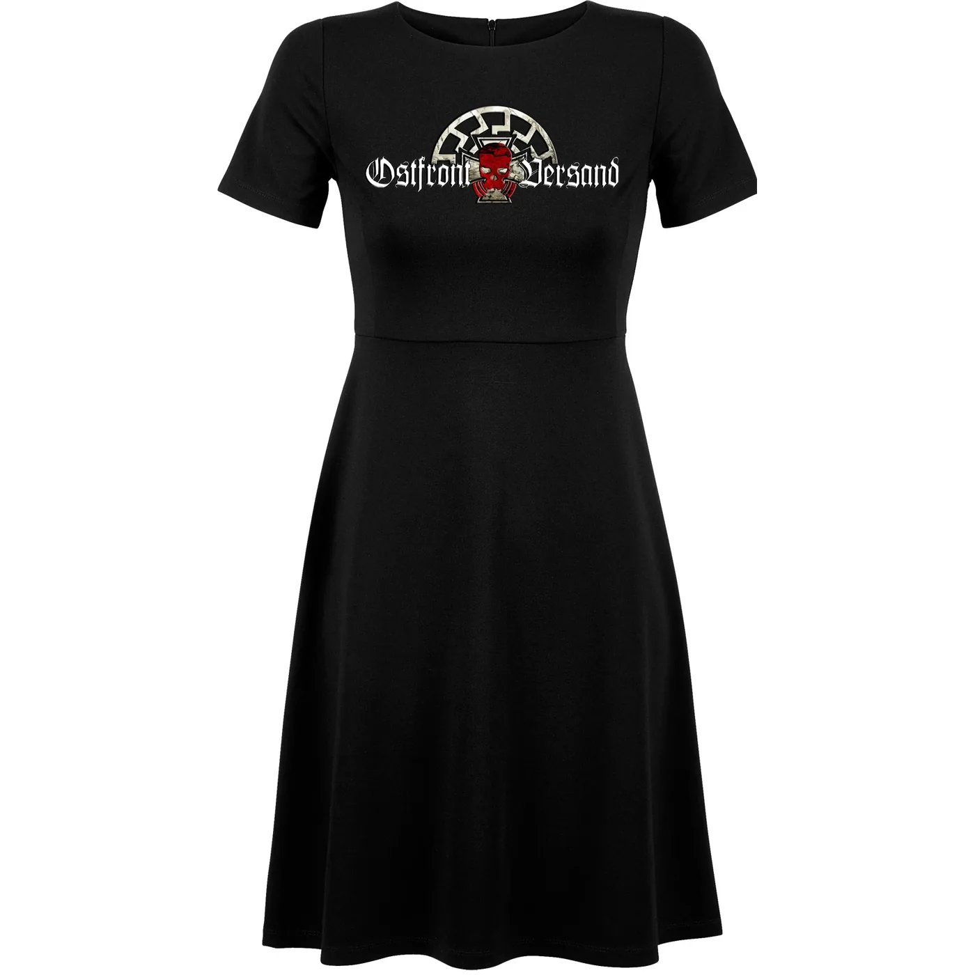 Damen kurzarm Kleid - Ostfront-Versand