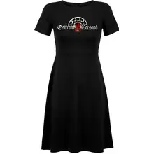 Damen kurzarm Kleid - Ostfront-Versand - gewählte Variante