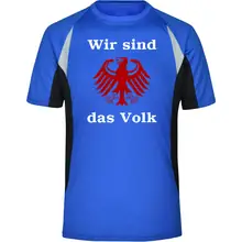 Herren Sportshirt - Wir sind das Volk - gewählte Variante