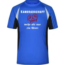 Herren Sportshirt - Kameradschaft mehr als nur ein Wort Vorderseite
