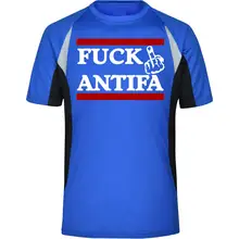 Herren Sportshirt - Fuck Antifa - gewählte Variante