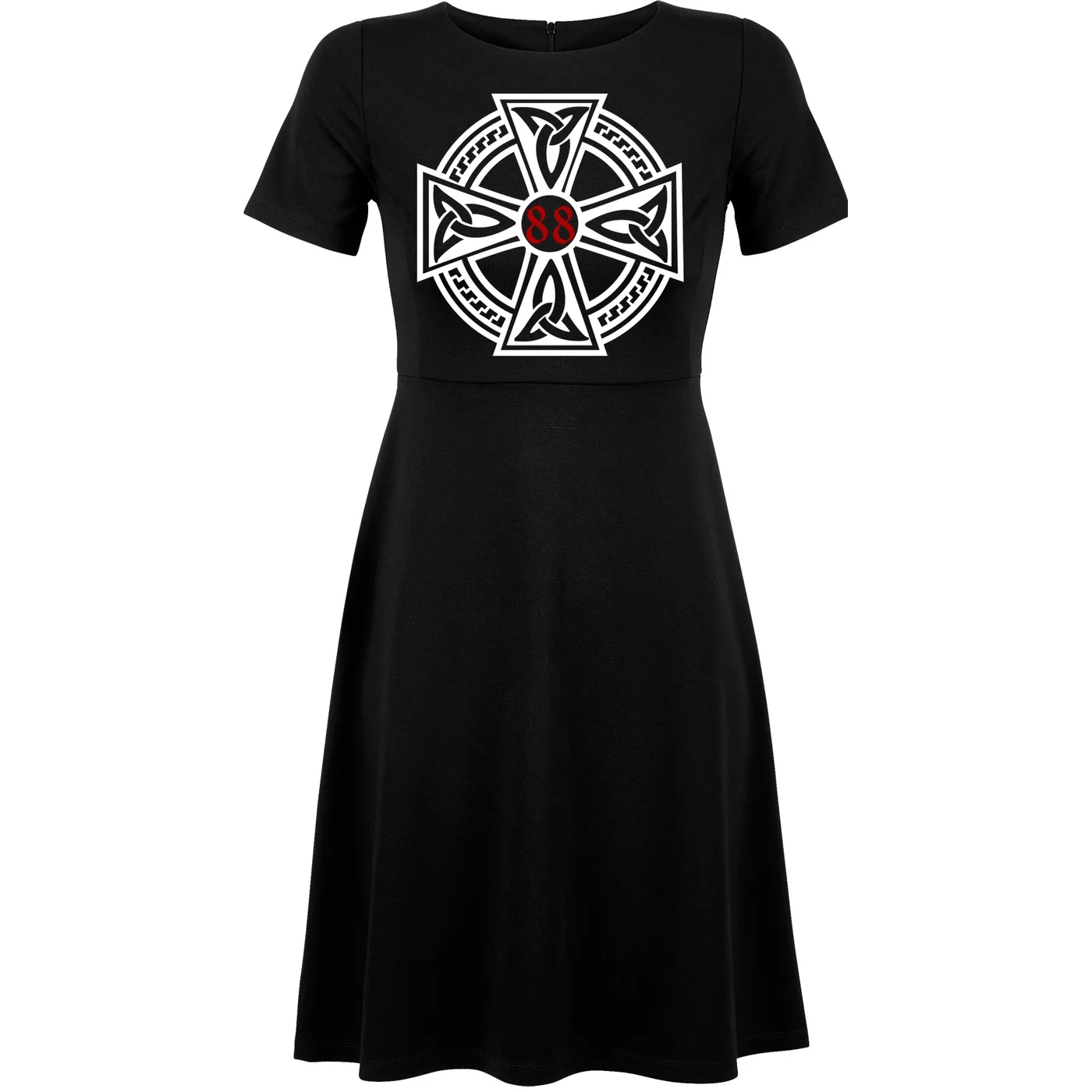 Damen kurzarm Kleid - Celtic 88