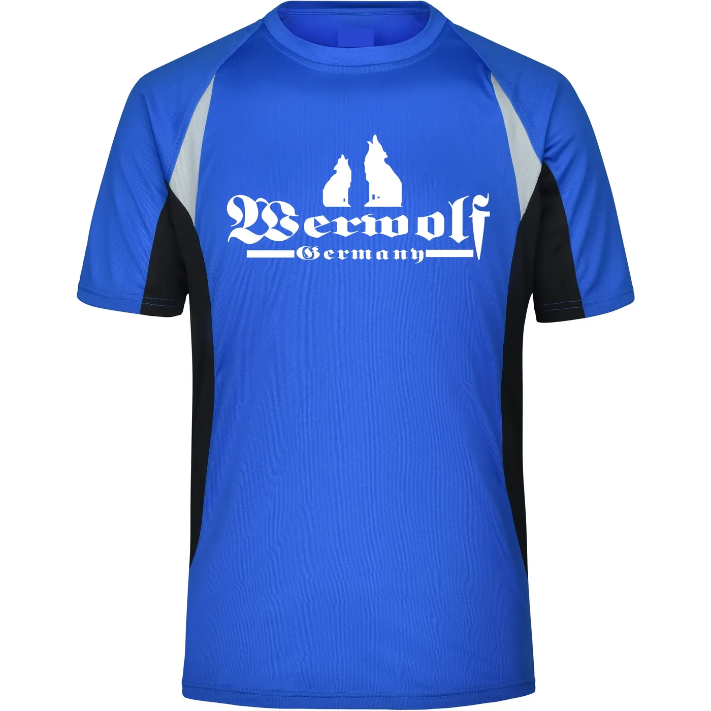 Herren Sportshirt - Werwolf Germany mit Wolf