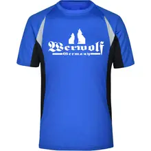Herren Sportshirt - Werwolf Germany mit Wolf - gewählte Variante