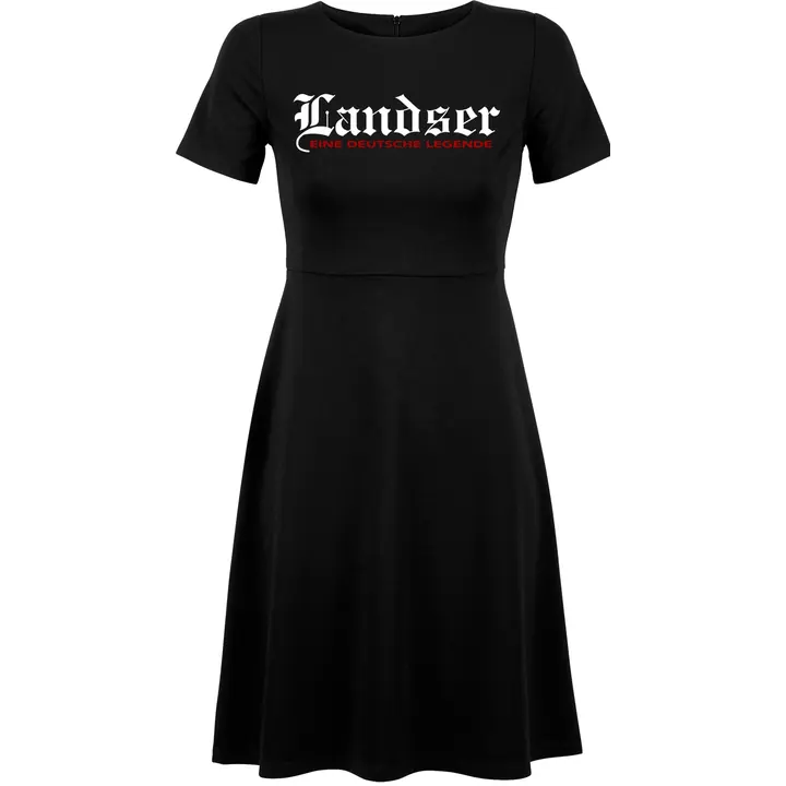Damen kurzarm Kleid - Landser, eine deutsche legende