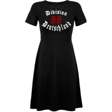 Damen kurzarm Kleid - Division 88 Deutschland Vorderseite