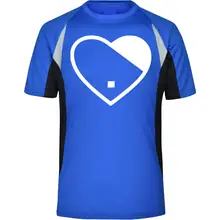 Herren Sportshirt - Herz - gewählte Variante