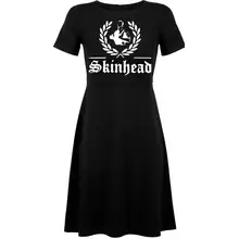 Damen kurzarm Kleid - Für immer Skin - gewählte Variante