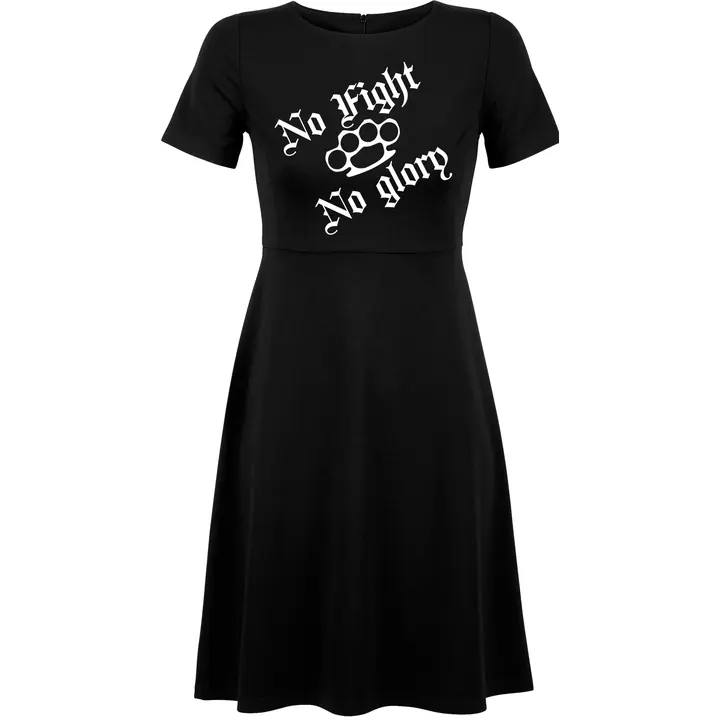 Damen kurzarm Kleid - Life is Pain
