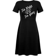 Damen kurzarm Kleid - Life is Pain - gewählte Variante