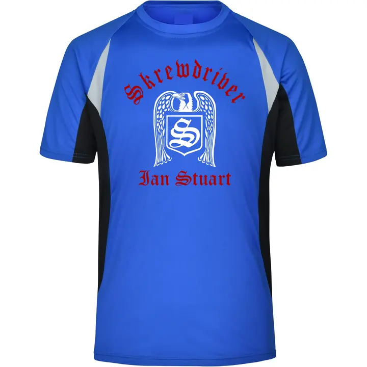 Herren Sportshirt - Skrewdriver, Ian Stuart
