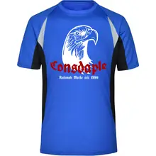 Herren Sportshirt - Consdaple, Adlerkopf 1990 Vorderseite