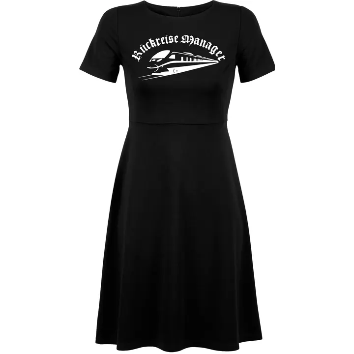 Damen kurzarm Kleid - Rückreisemanager