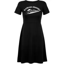 Damen kurzarm Kleid - Rückreisemanager - gewählte Variante