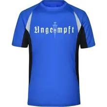 Herren Sportshirt - Ungeimpft, Einfarbig Vorderseite