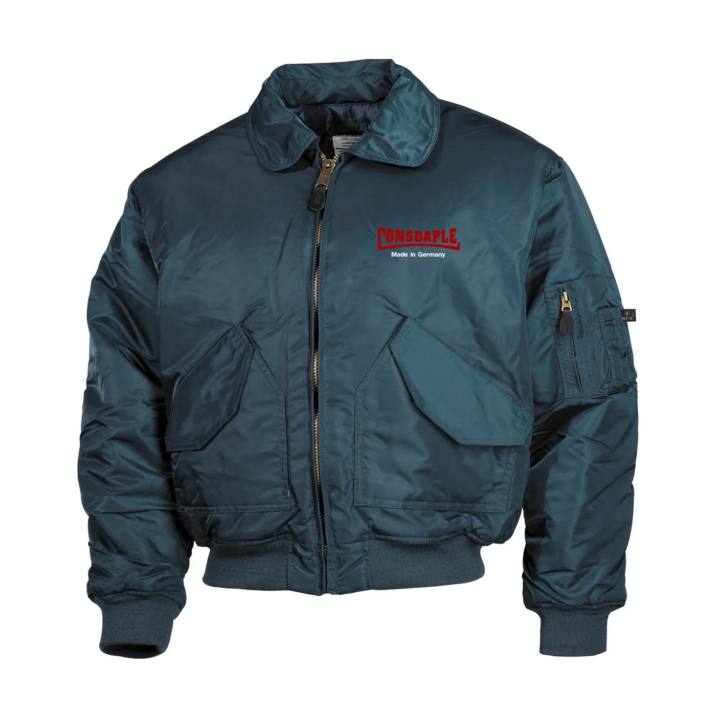 Bestickte Herren CWU Jacke, Navyblau - Consdaple, made in Germany