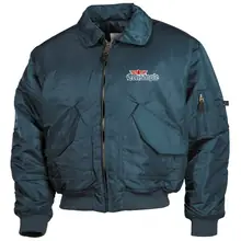 Bestickte Herren CWU Jacke, Navyblau - Consdaple, Adler 2018 Vorderseite