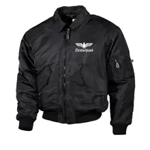 Bestickte Herren CWU Jacke, Schwarz - Adler, Deutschland - gewählte Variante