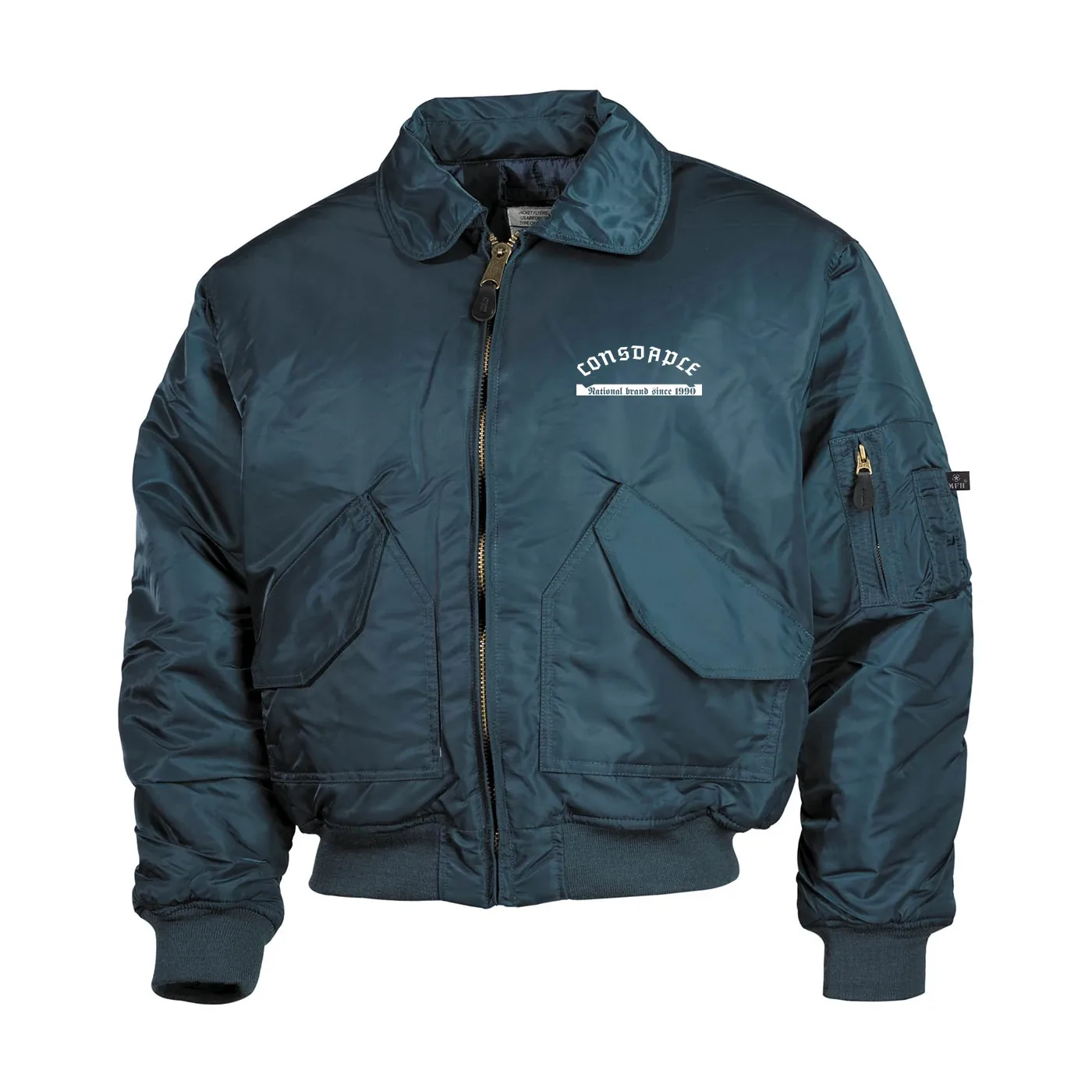 Bestickte Herren CWU Jacke, Navyblau - Consdaple, national brand
