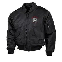 Bestickte Herren CWU Jacke, Schwarz - Skrewdriver, Ian Stuart - gewählte Variante