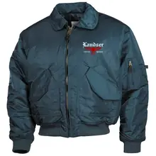 Bestickte Herren CWU Jacke, Navyblau - Landser, Adler 88 - gewählte Variante