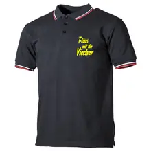 Herren Poloshirt "Schwarz Weiß Rot" - Raus mit die Viecher - gewählte Variante