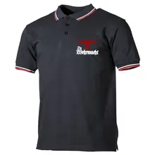Herren Poloshirt "Schwarz Weiß Rot" - Die Wehrmacht - gewählte Variante