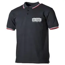 Herren Poloshirt "Schwarz Weiß Rot" - Ian Stuart - gewählte Variante