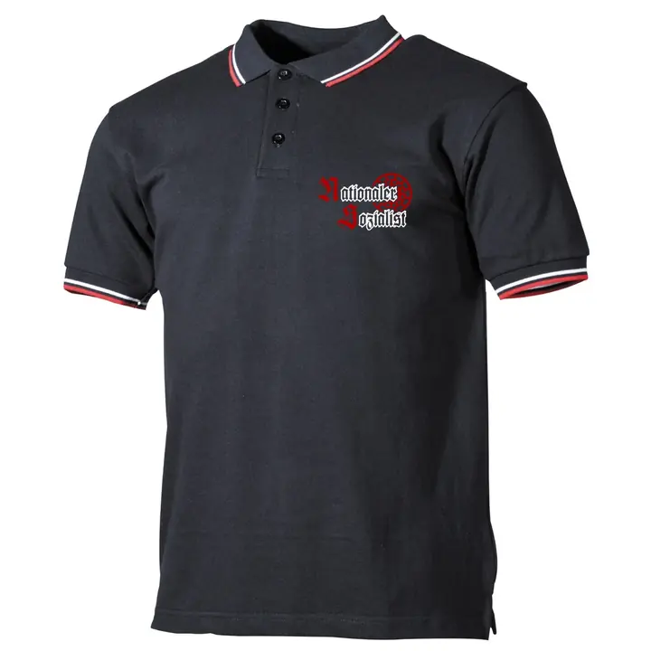 Herren Poloshirt "Schwarz Weiß Rot" - Nationaler Sozialist