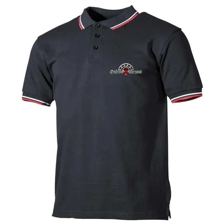 Herren Poloshirt "Schwarz Weiß Rot" - Ostfront-Versand