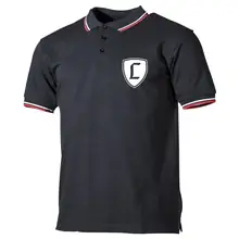 Herren Poloshirt "Schwarz Weiß Rot" - Landser Deutschland Vorderseite