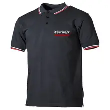 Herren Poloshirt "Schwarz Weiß Rot" - Thüringer, wir bereuen nicht - gewählte Variante