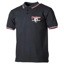 Herren Poloshirt "Schwarz Weiß Rot" - Landser, Soldat - gewählte Variante