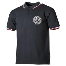 Herren Poloshirt "Schwarz Weiß Rot" - Celtic 88 - gewählte Variante