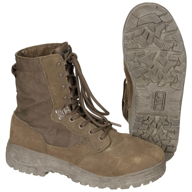 Kampfstiefel, "MAGNUM", braun, gebr.