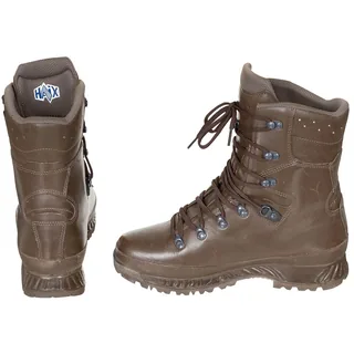 Brit. Kampfstiefel, "HAIX", Cold Wet Weather, braun, gebr.