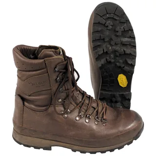 Brit. Kampfstiefel, braun, "ALT-BERG", gebr., II Wahl