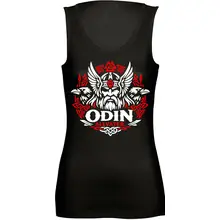 Damen Standard Top - Odin, Allvater Vorderseite